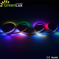 TM1814 DMX512 SK9822 APA102 SK6812 WS2812 tira de LED RGB programable digital direccionable inteligente para escenario