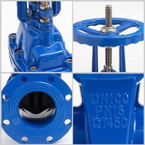 Задвижка чугунная фланцевая с выдвижным шпинделем, с мягким уплотнением, ручное управление - Product Image 6