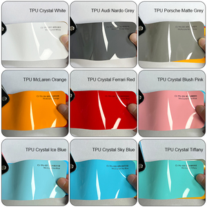 200 types Nouveautés Tpu vinyle wrap Film couleur Ppf Voiture peinture Film Stretch Auto-guérison 1.524x15M - Product Image 2