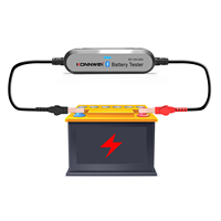 KONNWEI BK200 Monitor de Batería de 12V, Analizador de Tipo de Corriente, Probador de Arranque de Carga para Coches, Camiones, Motocicletas, ATV