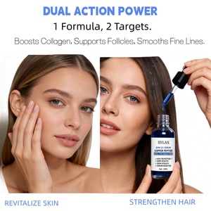 Suero de Péptidos de Cobre GHK CU 1% Líquido Azul |   Para rostro, cuello, cabello corporal y cuero cabelludo - Product Image 2
