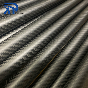 <span class=keywords><strong>Tube</strong></span> de produit de tuyau de fibre de carbone d'armure de fil de haute qualité 3k avec le meilleur prix 20*18mm - Product Image 4