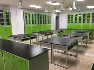 School Lab Furniture Work Bench Physical Chemistry Lab Table For University Lab