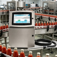 Impresora de Inyección de Tinta de Alta Velocidad para Caracteres Pequeños Docod V2000 CIJ, Máquina de Impresión de Códigos de Barras y Códigos QR para Placas PCB y Cables