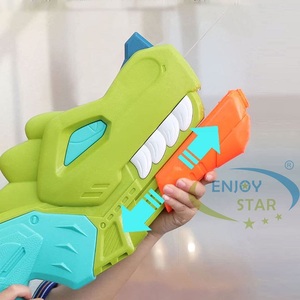 Pistol Air Dinosaurus Plastik Laris Manis dengan Pompa Super Daya Hisap untuk Permainan Air Musim Panas di Luar Ruangan untuk Anak-Anak - Product Image 4