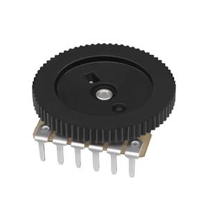 Potenciómetro de control de volumen giratorio Soundwell Original RC10 doble 10K/50K con dial de engranajes, reostato trimmer de 3/5 pines, tolerancia del 20% - Product Image 1