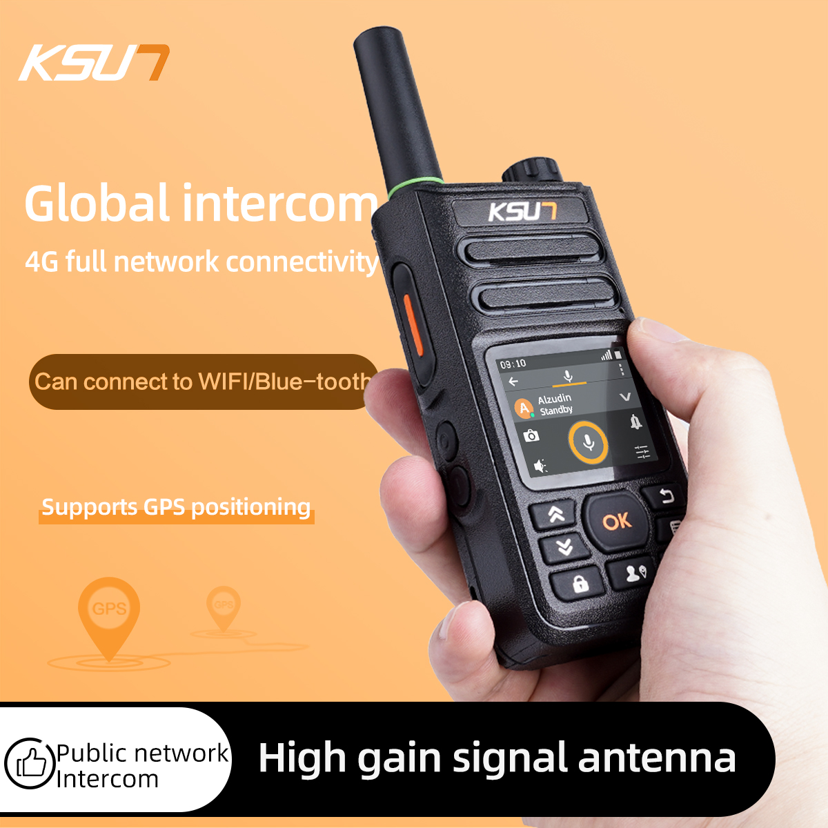 X13 Pro Global 4g Walkie Talkie With 3 Year Free | GB