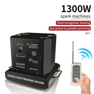 Equipo de Efectos Especiales para Escenarios con Control Remoto Inalámbrico de 1300w con Doble Cabezal Giratorio para Bodas - Product Image 2