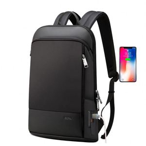 Eco-Friendly Carbon Fibre Oxford Material USB Slim Laptop <b>Backpack</b> Waterproof Hard Shell for Teenagers-Robust Travel Companion - Product Image 3