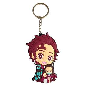 ขายส่งพวงกุญแจอนิเมะ <span class=keywords><strong>Chainsaw</strong></span> <span class=keywords><strong>Man</strong></span> แบบกำหนดเองได้ 1000 แบบ พวงกุญแจยางนิ่ม พวงกุญแจซิลิโคน พวงกุญแจไวนิล PVC สองด้าน - Product Image 1