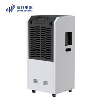 Déshumidificateur industriel WETWELLS HOT SALES 90L/J, électrique 220V, nouveau modèle pour maison et sous-sol, MCH-790B, affichage numérique, 55dB, 120-160 basse consommation