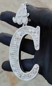 Collar con Colgante de Diamantes de Plata de Ley 925 de Lujo JIYA, Estilo Hiphop Unisex, para Regalo de Aniversario, Uso Diario, Accesorio de Moda - Product Image 2