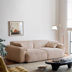 Modular sofa cắt thiết lập lớn nhung vải phòng khách đồ nội thất với miếng bọt biển điền cho căn hộ khách sạn biệt thự - Product Image 1