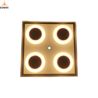 Plafonnier LED DC10-30V, lumière de dôme à intensité variable, lumière de disque pour camping-car, bateau, camping-car, caravane, remorque de voyage, camion