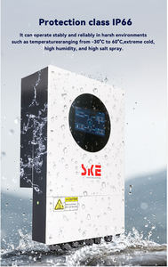SKE 6.6KW Dual MPPT IP66 Conception Hybride 48V Batterie Onduleur Solaire Monophasé 230V avec 5 Ans <span class=keywords><strong>de</strong></span> Garantie - Product Image 2