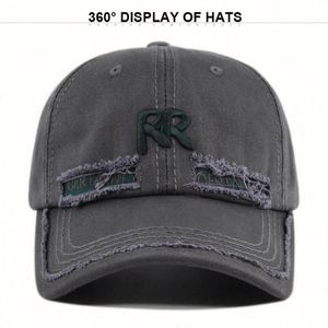 Casquette de baseball vintage usée personnalisée OEM, casquette de golf pour homme, casquette de papa usée à 6 panneaux - Product Image 3