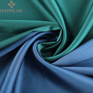 HAPPEAK Vente Chaude <span class=keywords><strong>Pas</strong></span> <span class=keywords><strong>Cher</strong></span> Soie Polyester <span class=keywords><strong>Satin</strong></span> <span class=keywords><strong>Tissu</strong></span> 95gsm Haute Stretch Lisse Charmeuse Soie <span class=keywords><strong>Satin</strong></span> <span class=keywords><strong>Tissu</strong></span> Pour Robe - Product Image 3