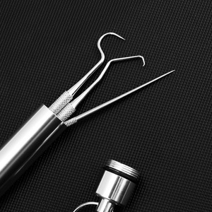 Stainless Steel <b>Toothpick</b> Set 3 Piece Portable Dental Cleaning Kit For General Use - Product Image 1