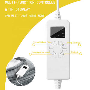 USB 가열 담요 자동차 담요 기계 빨 슈퍼 아늑한 부드러운 가열 담요 타이밍 기능 - Product Image 6