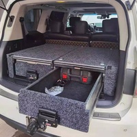 Tiroir de coffre pour Nissan Patrol GU, tiroir de rangement pour camping-car, tiroir arrière pour SUV 4x4, camion