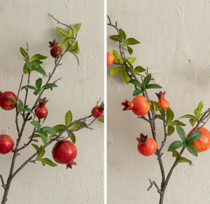 Ramas de <span class=keywords><strong>Granada</strong></span> Artificiales Estilo Salvaje, Tallos de Fruta Roja Falsos para Decoración de Mesa en el Hogar, Bodas y Fiestas - Product Image 4