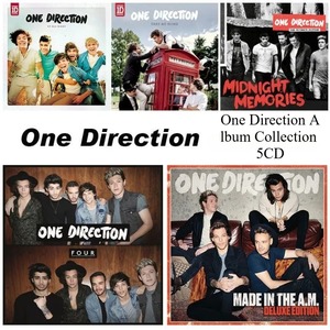 Collezione Completa di <span class=keywords><strong>Album</strong></span> in Studio di One Direction in 5 CD: Da Up All Night a Made in the A.M. - Product Image 1