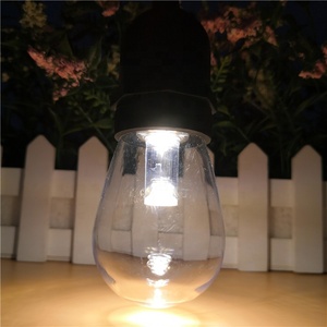Chuỗi Ánh Sáng Ngoài Trời Edison <span class=keywords><strong>LED</strong></span> S14 Bóng Đèn 1 Watt Rõ Ràng Tác Động Kháng - Product Image 6