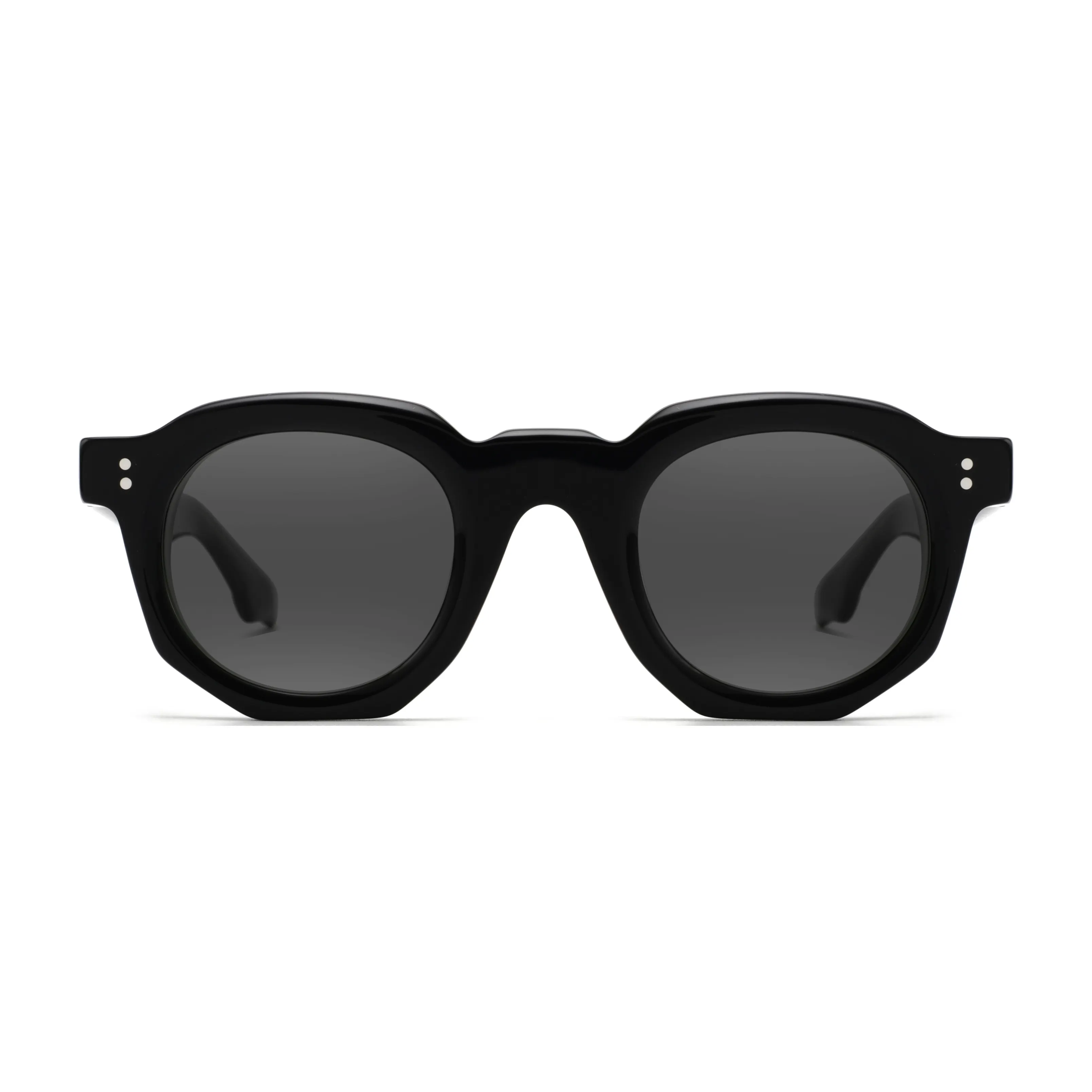 Gafas de Sol de acetato hexagonales italianas de grosor Vintage de buena calidad, gafas de sol TAC, las mejores gafas de sol polarizadas para hombres y mujeres