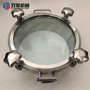 Sanitair Rvs Glas Top Gemonteerde Tank Putdeksel Met Pakking Mangat Hatch - Product Image 6