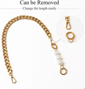 Chunky <b>Purse</b> Chain Handles Short Strap Replacement For Handbag Set Of Inches Long - Product Image 5