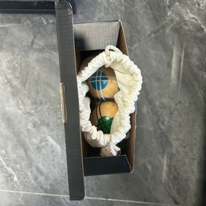 Juego de bochas de madera dura con <span class=keywords><strong>8</strong></span> bolas de madera y 1 Pallino plateado y 1 bolsa de transporte para niños Juego de fiesta al aire libre Juego de patio familiar - Product Image 3