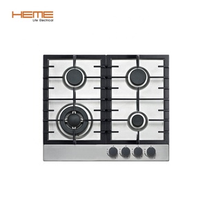or NG Built in 4 Burner Gas Cooktops With Cast Iron <b>Pan</b> Supports Gas - Product Image 1
