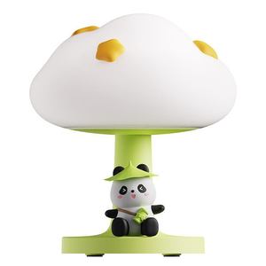 Đám Mây Gấu Trúc LED Cạnh Giường Ngủ Đèn Mềm Silicone Pat Trang Trí Bảo Vệ Mắt Ánh Sáng Ban Đêm Cho Trẻ Em Của Phòng Ngủ Pin Sạc - Product Image 5
