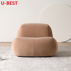 U-Best Sillón Puff Pequeño y Bonito <span class=keywords><strong>para</strong></span> Apartamento, Sofá Individual, Silla, Chaise Longue, Sillón <span class=keywords><strong>para</strong></span> Sala de Estar - Product Image 2