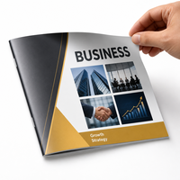 Service d'impression de livres personnalisés à bas prix à Jiangsu pour catalogue d'entreprise, brochure, dépliant avec papier couché