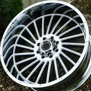 Jante de luxe personnalisée pour RAM Ford 8/10 trous 8x170 8x180 8x200 8x165.1 10x225 22 24 26 28 <span class=keywords><strong>30</strong></span> pouces Jante chromée polie - Product Image 5