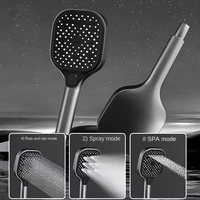 Ensemble de douche thermostatique intelligent 2026 avec fonction musique |   Gris anthracite brossé, entièrement en laiton |   Bluetooth 5.3 Son 360° Jet Coloré Ambiant