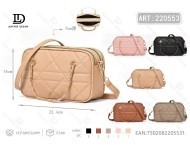 Borsa per fotocamera in microfibra, pelle sintetica, chiusura con cerniera, stile casual, per donna, con fotocamera MT-220859 - Product Image 1