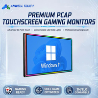 Monitor de Pantalla Táctil LED de 21.5, 23.8 y 27 Pulgadas para Máquinas de Juegos de Habilidad y Arcade