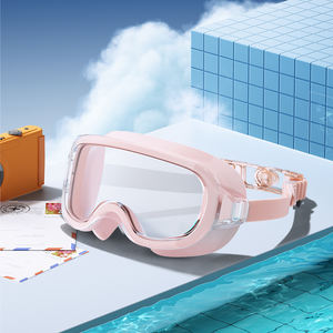<span class=keywords><strong>Lunettes</strong></span> de natation en silicone souple <span class=keywords><strong>Lunettes</strong></span> de natation électroplaquées Grand cadre HD <span class=keywords><strong>Lunettes</strong></span> de natation à protection large <span class=keywords><strong>vue</strong></span> - Product Image 4