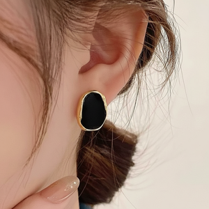 Set di gioielli di moda Boho ragazza di tendenza vendita calda all'ingrosso-orecchini con perle in argento cristallo con zircone come pietra principale - Product Image 2