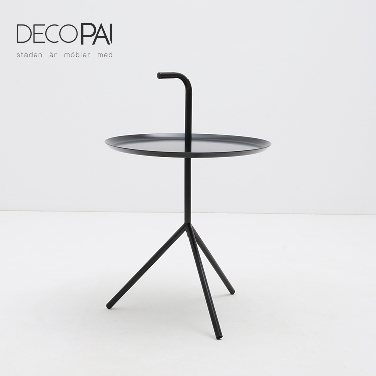 Petit métal table à thé fer art créatif table d'appoint simple canapé coin chambre table de chevet petits meubles