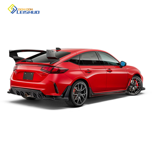Leishuo Jupes latérales de pare-chocs avant Coin arrière <span class=keywords><strong>Type</strong></span> <span class=keywords><strong>R</strong></span> Kit petit corps pour <span class=keywords><strong>HONDA</strong></span> 11th CIVIC FE FL5 <span class=keywords><strong>Type</strong></span> <span class=keywords><strong>R</strong></span> - Product Image 6
