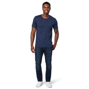Personnalisez vos propres t-shirts T-shirts en polyester pour adultes pour la sublimation T-shirt à col rond à manches courtes - Product Image 1