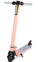 Fesyen Garis Aliran Xiao Mi M365 Skuter Listrik Lipat, Skuter Listrik Off Road Warna Hitam 250W untuk Dewasa