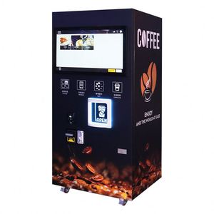 เครื่องจำหน่ายกาแฟร้อน/เย็นอัจฉริยะพร้อมระบบชงกาแฟแบบ Bean-to-Cup ระบบจัดการผ่านคลาวด์ รองรับการชำระเงินหลากหลายรูปแบบ - Product Image 1