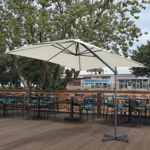 Sombrilla de Patio Plegable de Hierro para Exteriores, Moderna, de Lujo, Comercial, Impermeable, Ligera, Anti-UV, para <span class=keywords><strong>Restaurante</strong></span>/Hotel/Patio - Product Image 6