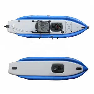 Standard-Kayak Paddelbrett bunt mit Leine aufblasbare Seekajaken und Boote Herstellung Ruderboot für Outdoor