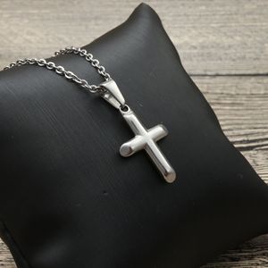 yunnique <b>Cross</b> Pendant Necklace Gold Zinc Alloy Unisex Fashion Jewelry Gift - Product Image 3