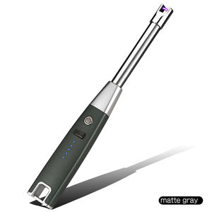 Hot <b>Sale</b> Elegant Style Led Power Display Windproof Gas <b>Stoves</b> Rechargeable Arc USB Lighter - Product Image 6